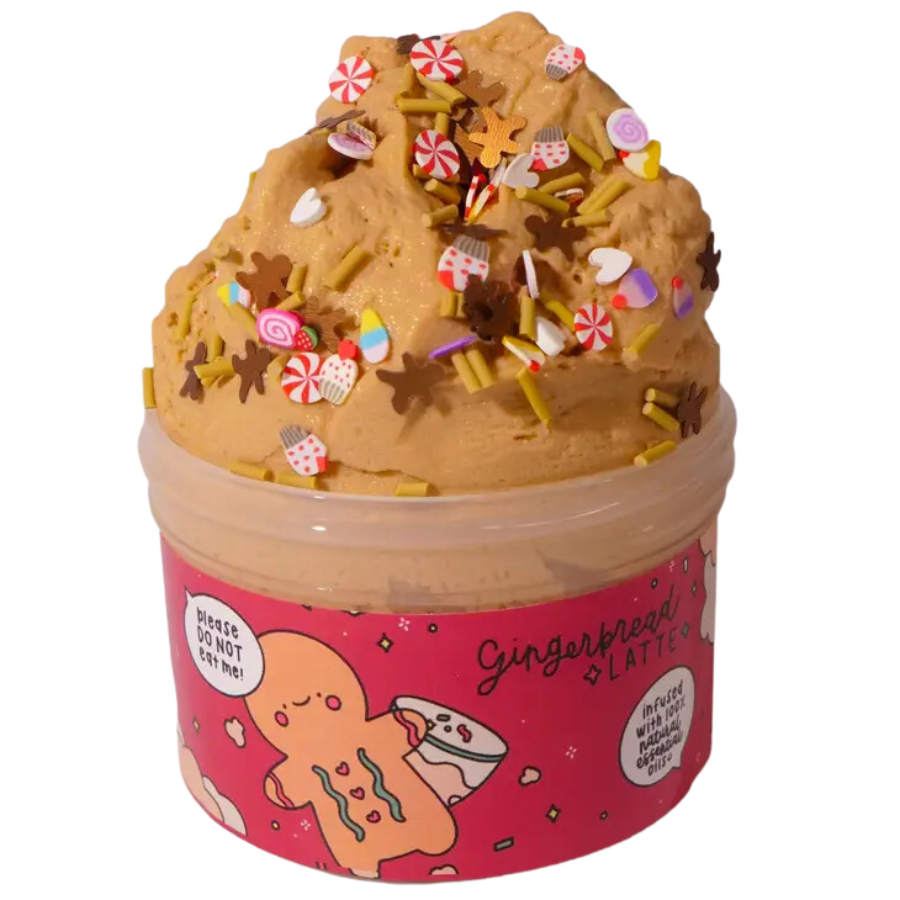 Gingerbread Latte - Christmas Slime - HoneyBug 