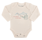 long sleeve graphic bodysuit | on the slopes