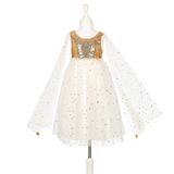 Dorianne Gold Fairy Dress for Kids - Carnival & Festive Use - Size 5-7 yrs