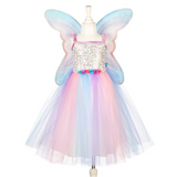 Felicity Fairy Costume – Dress and Wings Set (pink & blue) - Role-Play for Children (3 sizes)