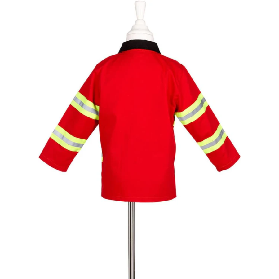 Fireman Costume Set for Children – Includes Accessories for Role-Play & Entertainment-sz 4-7 yrs