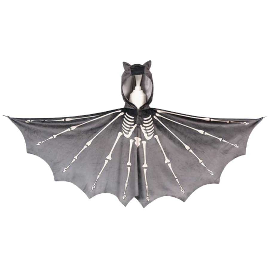 Bat Halloween Costume Cape for Kids - Carnival & Festive Use - sz 4-8 yrs
