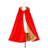 Princess-Red Costume Reversible Cape for Kids - Carnival & Festive Use - 4-7 yrs