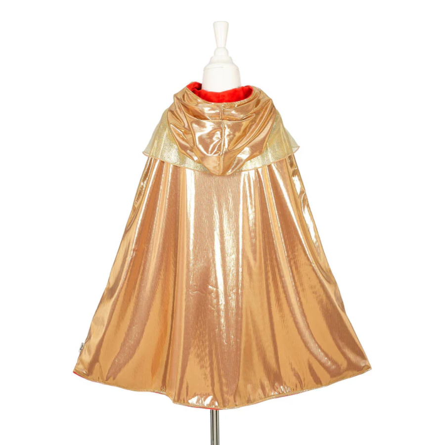 Princess-Red Costume Reversible Cape for Kids - Carnival & Festive Use - 4-7 yrs