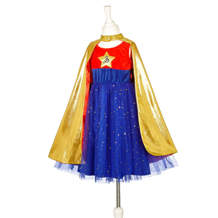 Superhero Girl Costume for Kids - Carnival & Festive Use (2 sizes)