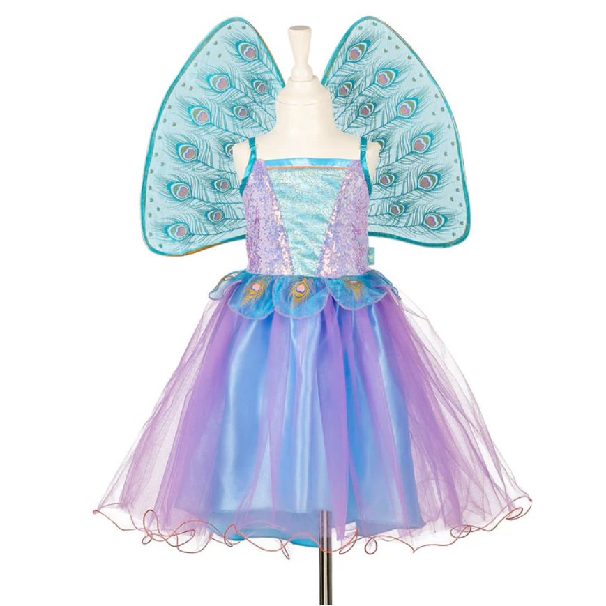 Tamara Fairy Costume – Dress and Wings Set (multicolor) - Role-Play for Children(2 sizes)