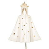 Unicorn Costume Cape for Kids (off white) - Carnival & Festive Use