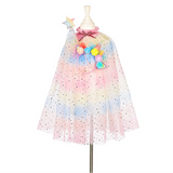 Unicorn Costume Cape Set w/ headband & wand - Role-Play for Children (2 sizes)