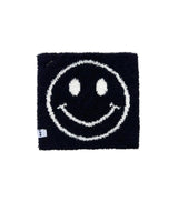 Smiley Plush Lovey | Black - HoneyBug 