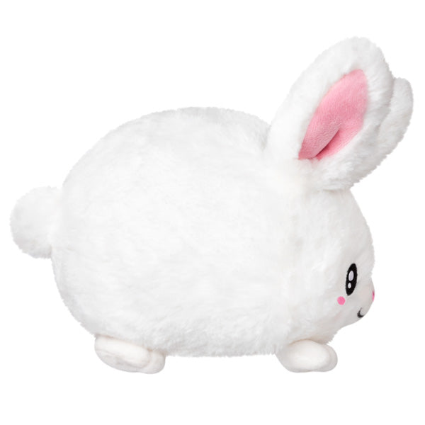 Snacker Fluffy Bunny - White - HoneyBug 