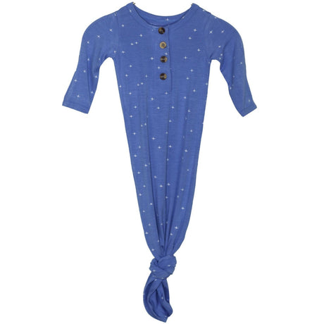 Knotted Baby Gown - Starry Night - HoneyBug 
