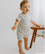 short sleeve romper | sun - HoneyBug 