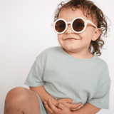 Recycled Plastic Sunglasses - Buttercream - HoneyBug 