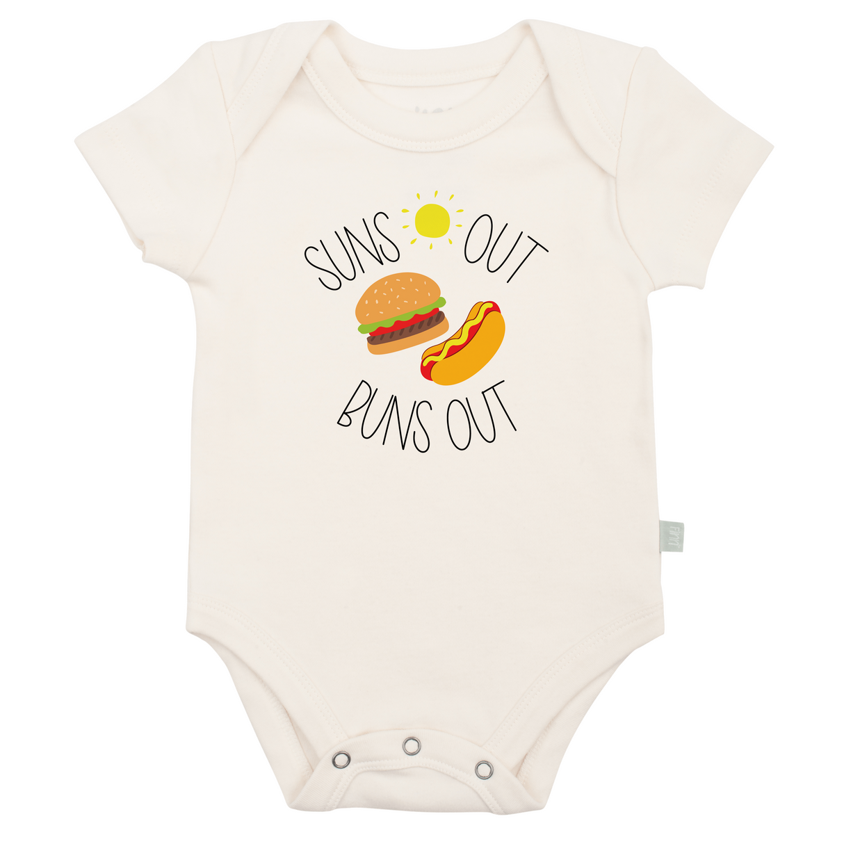 graphic bodysuit | suns out buns out - HoneyBug 