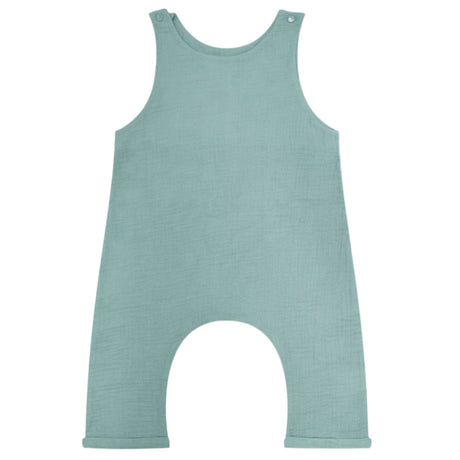 Muslin Jumpsuit - Teal - HoneyBug 