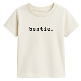 Bestie Organic Kids Graphic T-Shirt Short Sleeve - HoneyBug 