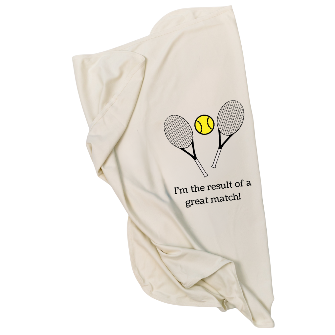 Tennis Baby Blanket - HoneyBug 