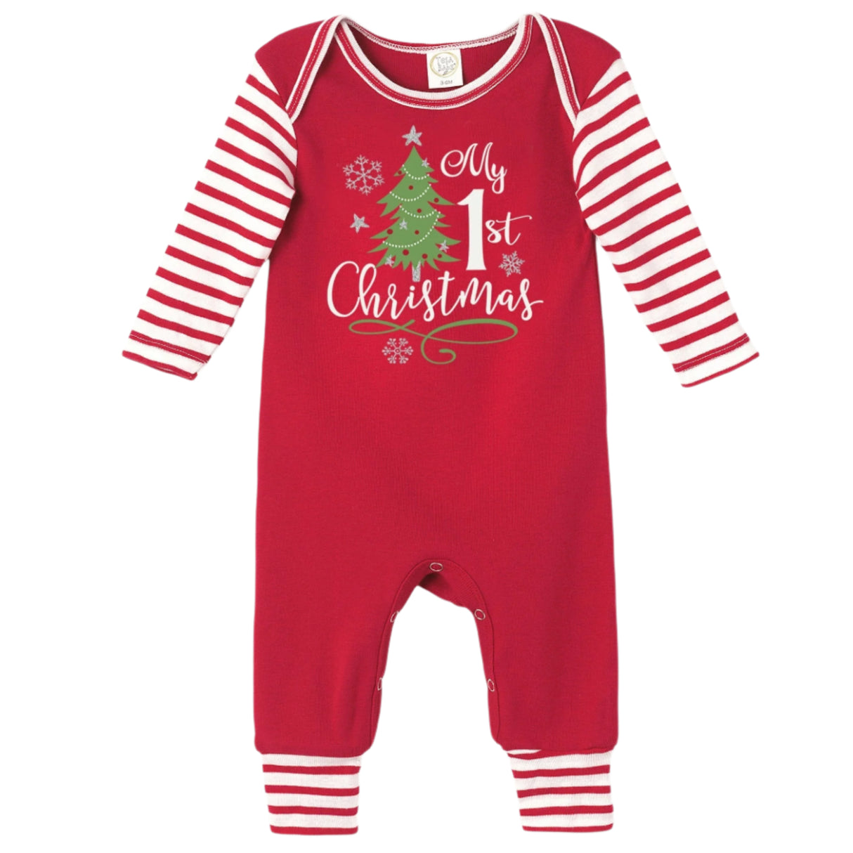 My 1st Christmas Romper - HoneyBug 