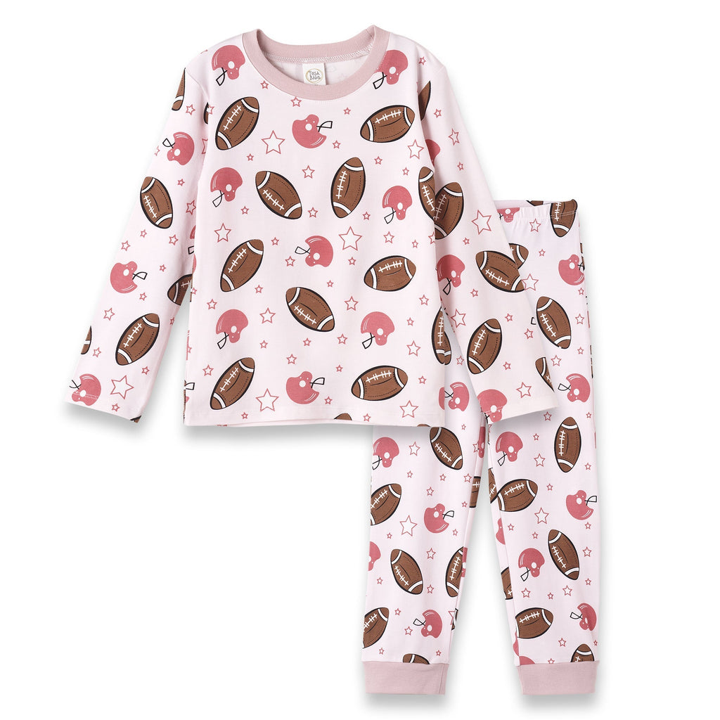 Game Day Girl's Pajama Set - HoneyBug 