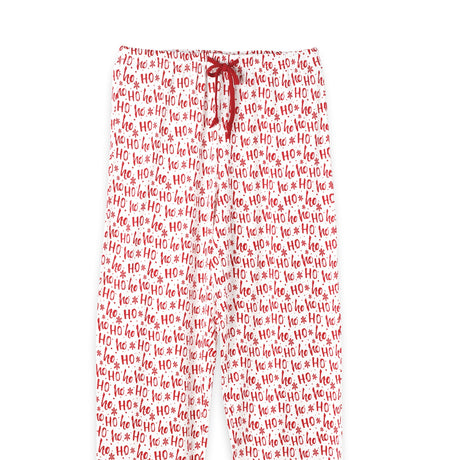 Christmas Bamboo Adult Pajama Pants Ho-Ho-Ho - HoneyBug 