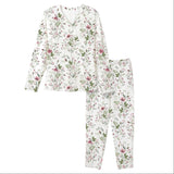Pretty Petals Women's Bamboo Pajama Set