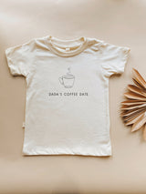 Dadas Coffee Date Organic Cotton Kids T-shirt - HoneyBug 