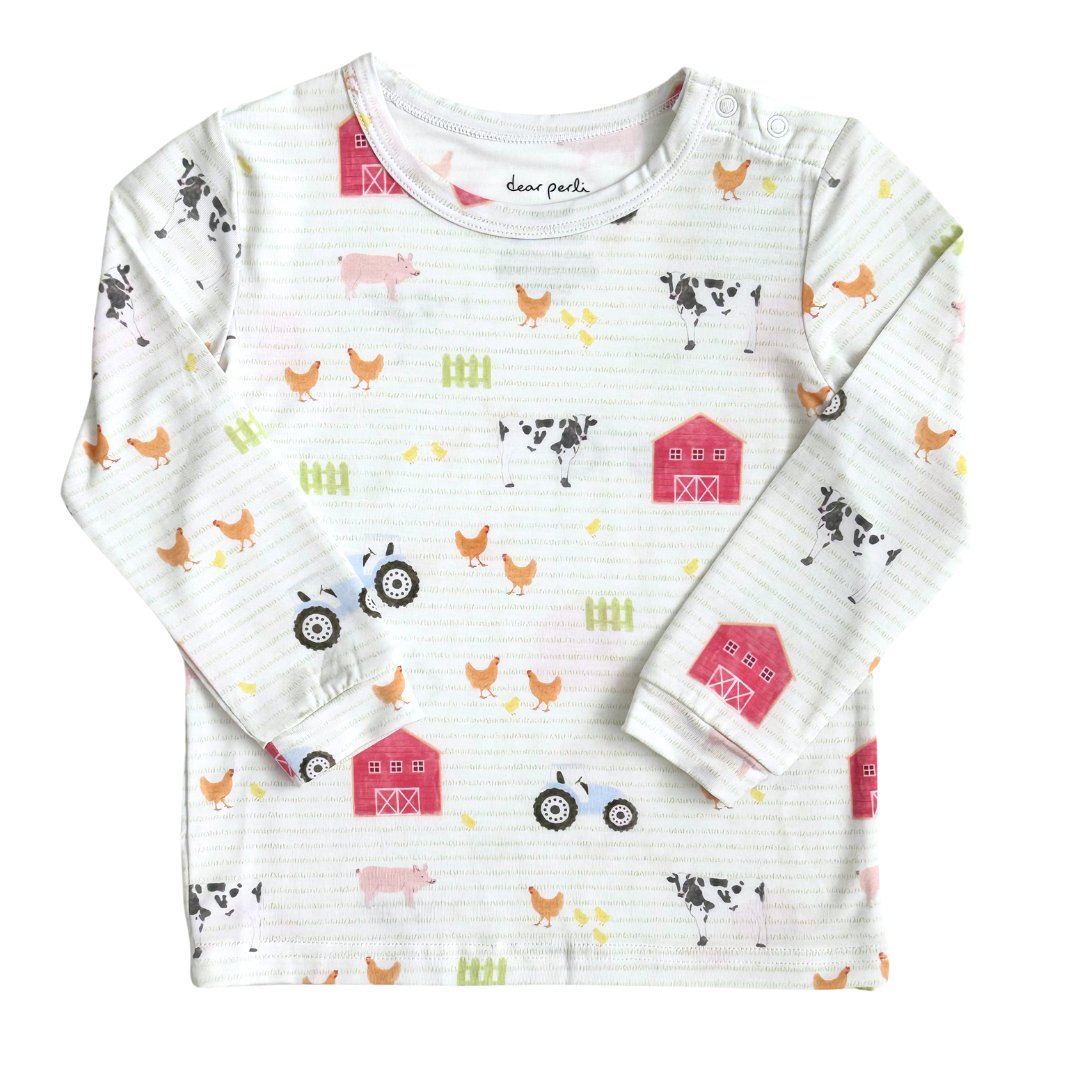 Toddler Pajama Set - Farm & Co. - HoneyBug 