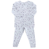 Toddler Pajama Set - French Lavender - HoneyBug 
