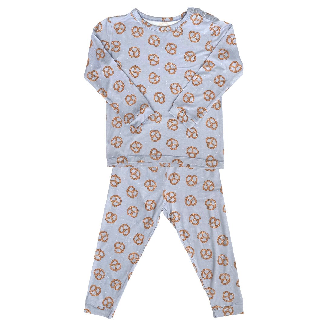 Toddler Pajama Set - Pretzel Twists - HoneyBug 
