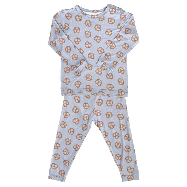 Toddler Pajama Set - Pretzel Twists - HoneyBug 