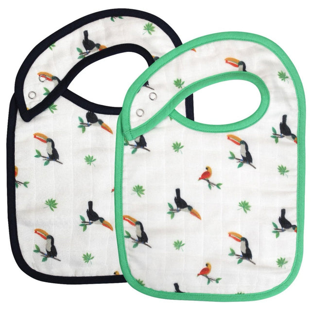 Toucan Bib Set - HoneyBug 