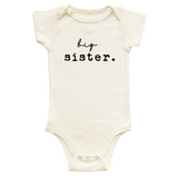 Big Sister Organic Baby Bodysuit