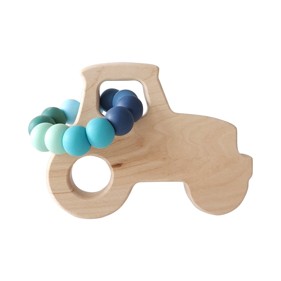 Tractor Wooden Grasping Toy - HoneyBug 