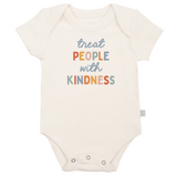 graphic bodysuit | treat people with kindness - HoneyBug 