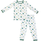 Tropical Palms Pajama Set - HoneyBug 