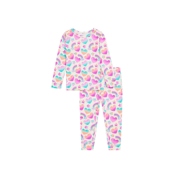 Pajama Set -  True Love Always - HoneyBug 