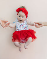 Tutu Romper | Little Miss USA - HoneyBug 