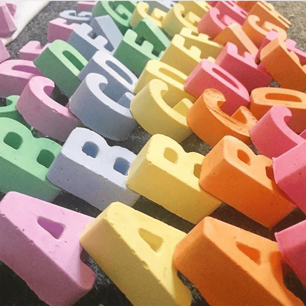 Alphabet | Handmade Sidewalk Chalk by TWEE - HoneyBug 