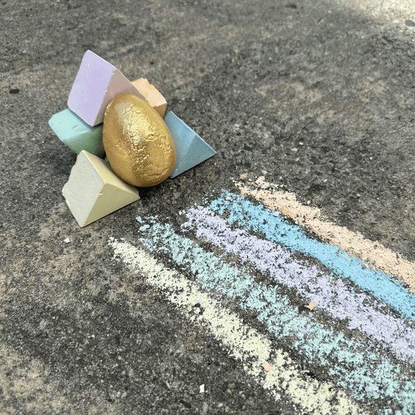 Dragon Egg | Handmade Sidewalk Chalk by TWEE - HoneyBug 