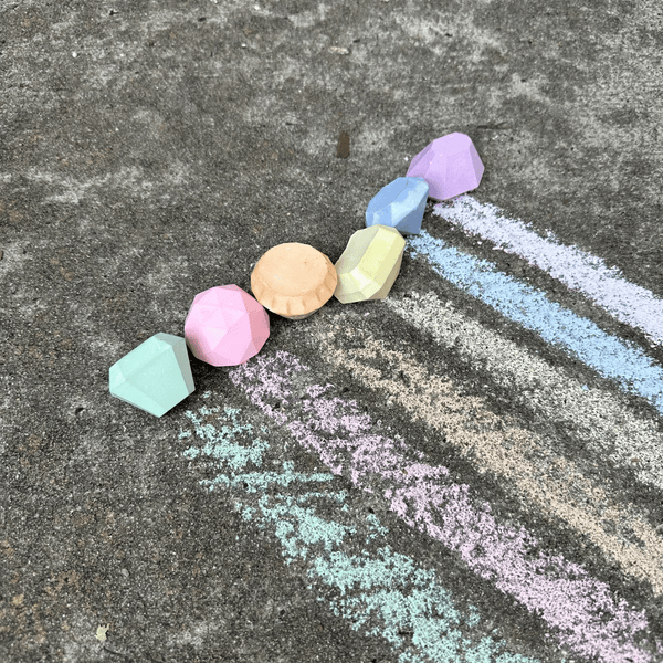 Gemstones | Handmade Sidewalk Chalk by TWEE - HoneyBug 