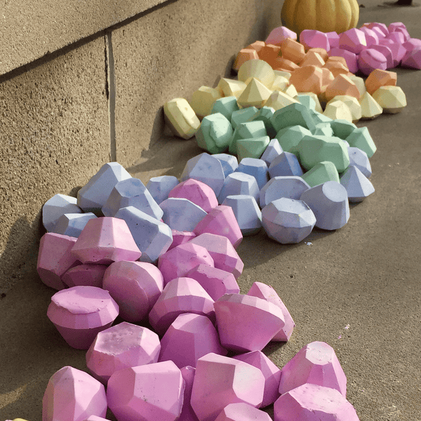 Gemstones | Handmade Sidewalk Chalk by TWEE - HoneyBug 
