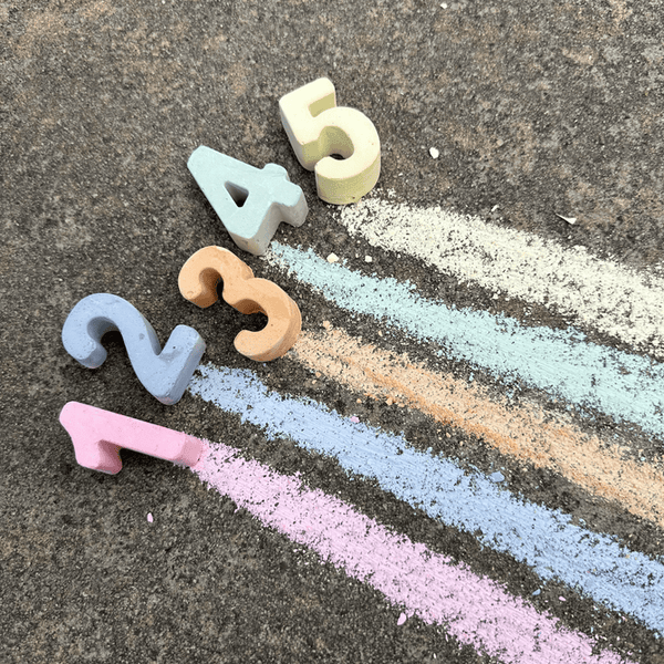 Numbers | Handmade Sidewalk Chalk by TWEE - HoneyBug 