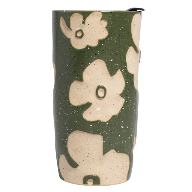 10 oz. Insulated Stoneware Travel Mug - HoneyBug 