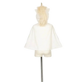 Unicorn Costume Cape for Kids (off white) - Carnival & Festive Use