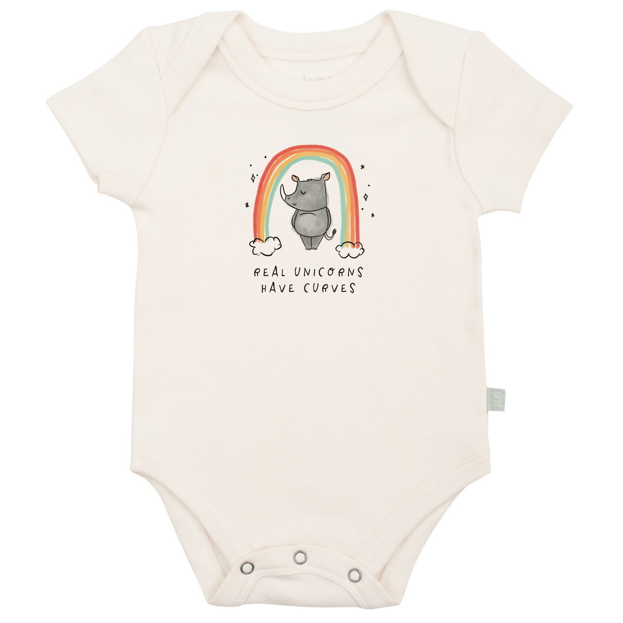 graphic bodysuit | unicorn curves - HoneyBug 