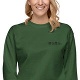 Mama. Embroidered |  Premium Adult Sweatshirt - HoneyBug 