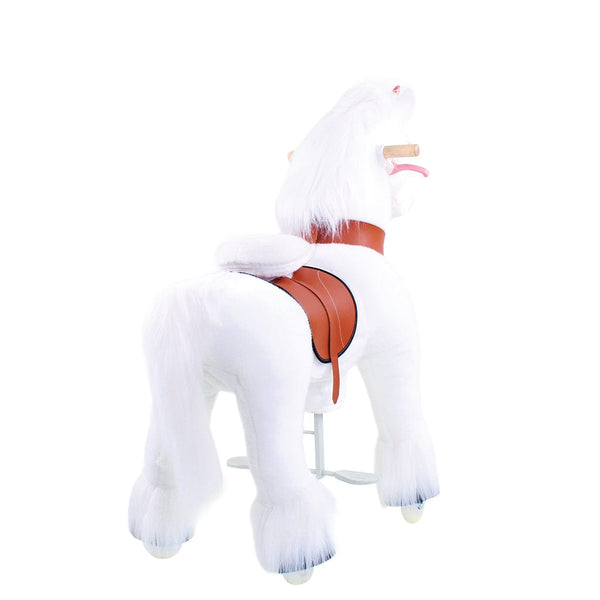 Model U Unicorn Riding Toy Age 4-8 White - HoneyBug 