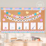 Bday Era Classroom Set - 18 Bulletin Board Pieces