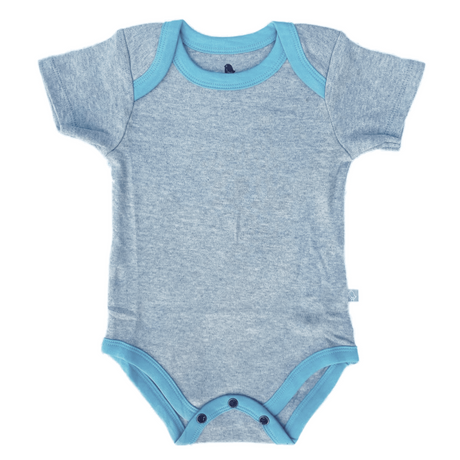 lap bodysuit | vintage aqua colorblock - HoneyBug 