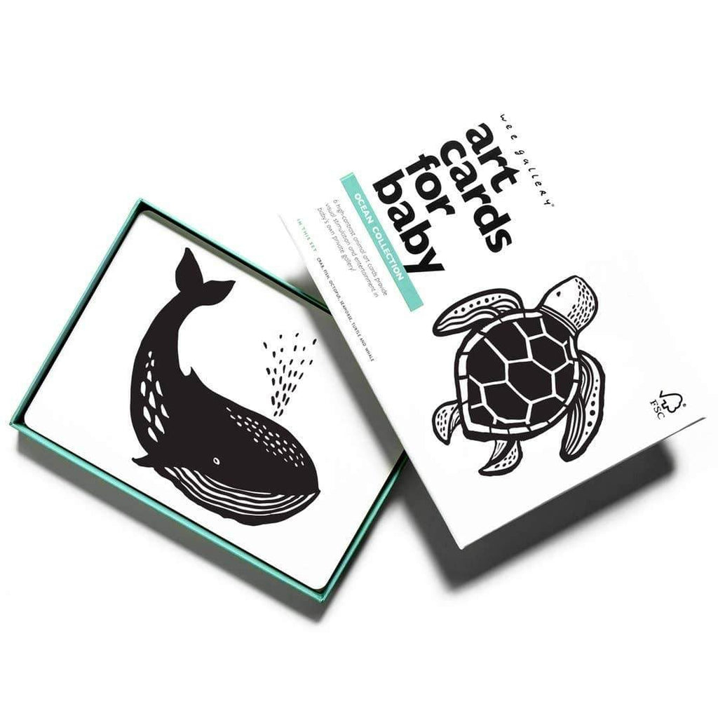 Art Cards for Baby - Ocean - HoneyBug 